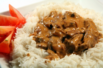 Beef Stroganoff With Rice Beef Stroganoff With Rice picture